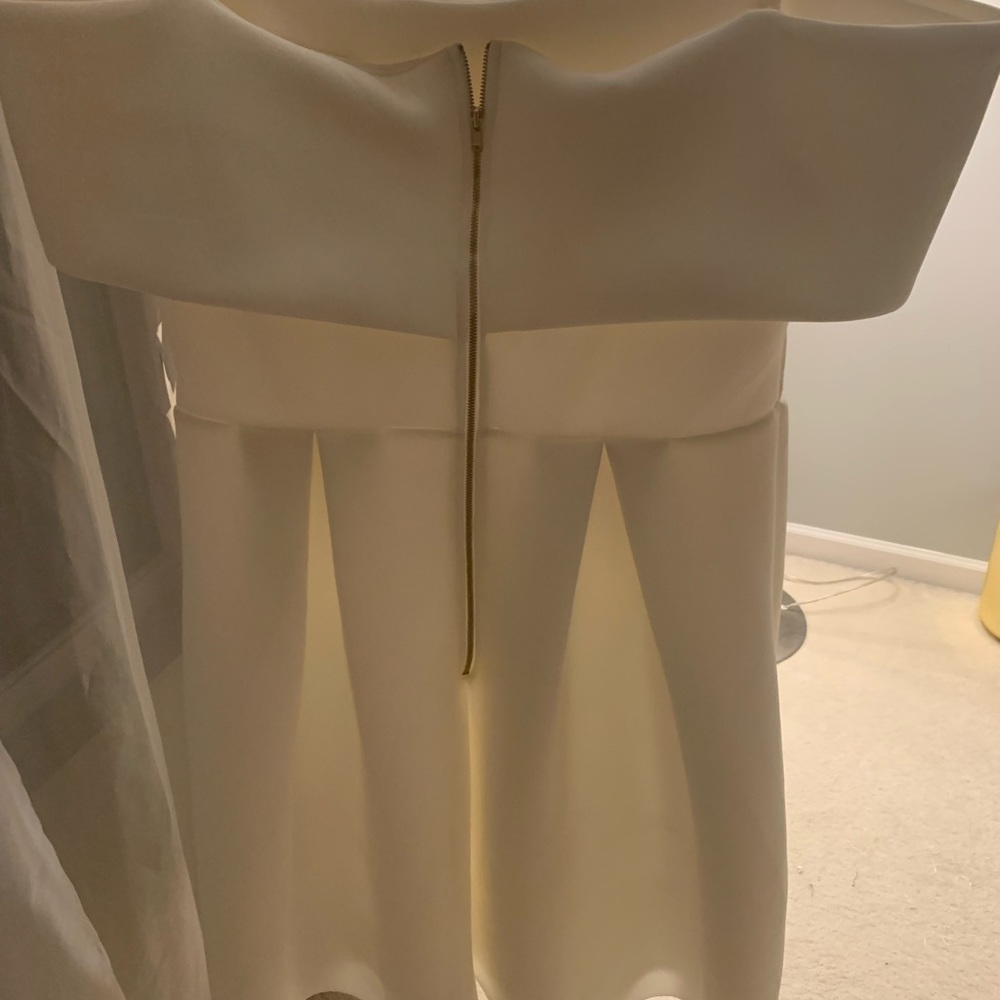 Charlotte Russe off shoulder white dress size 1X